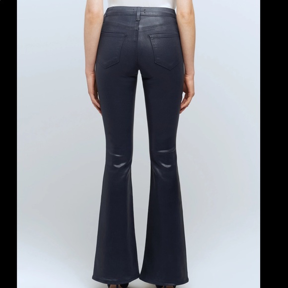 L'agence Bell Llare Deep Cove Coated Denim - Picture 2 of 8